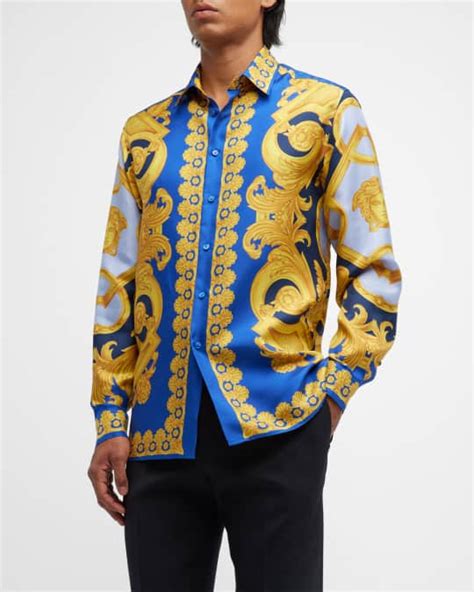 versace langarmshirt|1st copy versace shirt men.